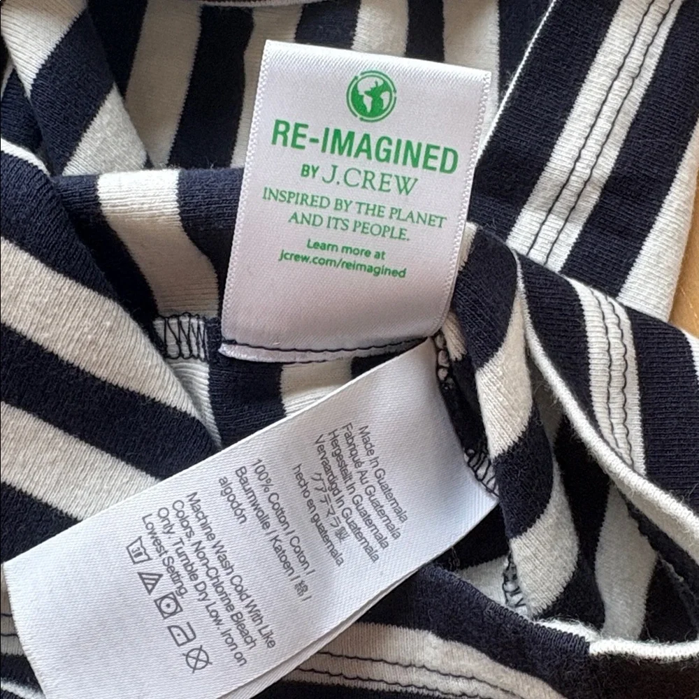 J. Crew Navy and White Striped Tank Top - Picture 4 of 4